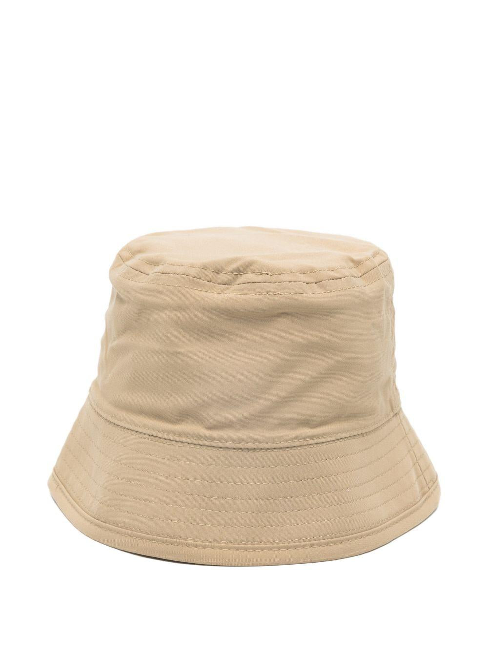 Cappello bucket per neonato BOSS Kids beige reversibile - Rubino Kids