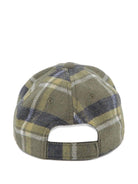 Cappello da baseball per bambina Chloé Kids verde con motivo a quadri - Rubino Kids