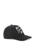 Cappello da baseball per bambina Givenchy Kids nero con logo ricamato - Rubino Kids