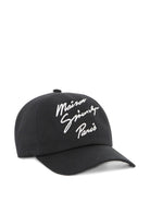 Cappello da baseball per bambina Givenchy Kids nero con logo ricamato - Rubino Kids