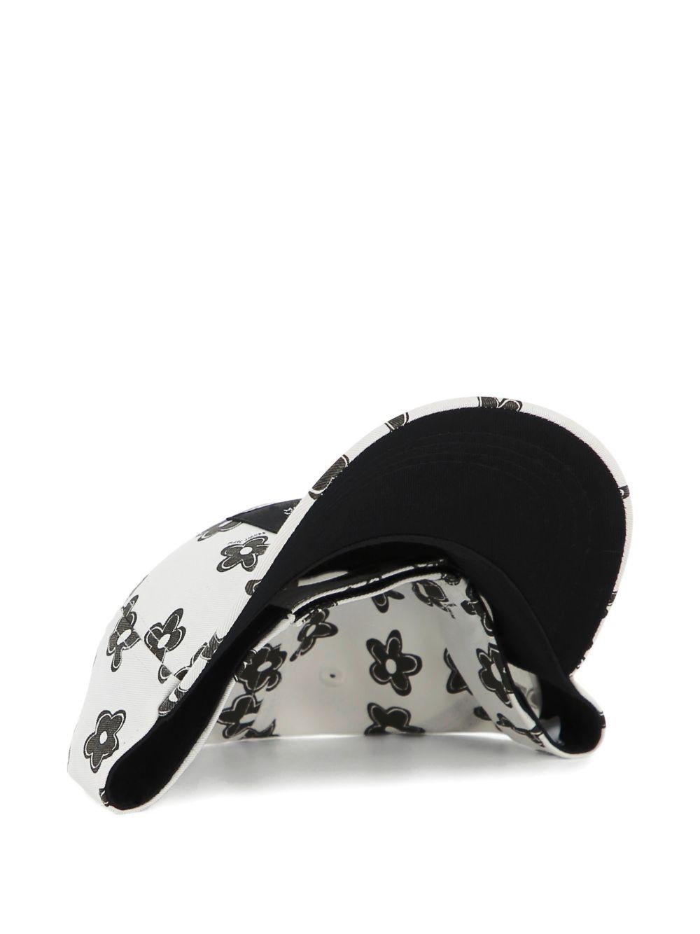 Cappello da baseball per bambina The Marc Jacobs Kids multicolore con stampa a fiori - Rubino Kids