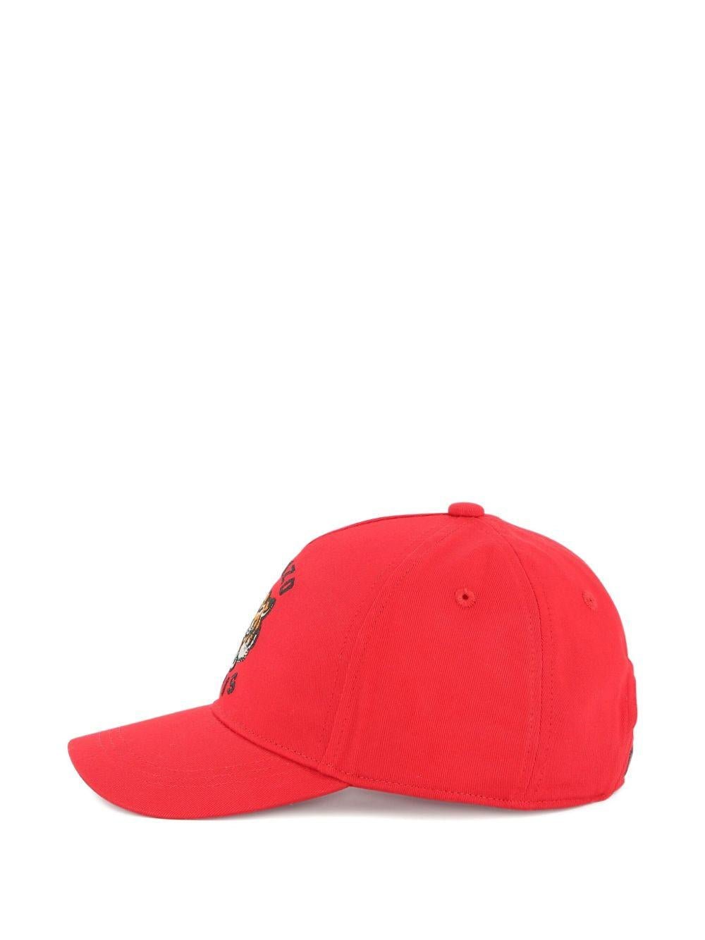 Cappello da baseball per bambino Kenzo Kids rosso con ricamo Tiger Head - Rubino Kids