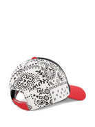 Cappello da baseball per bambino Marc Jacobs Kids x Disney Mickey Mouse multicolor con stampa bandana - Rubino Kids