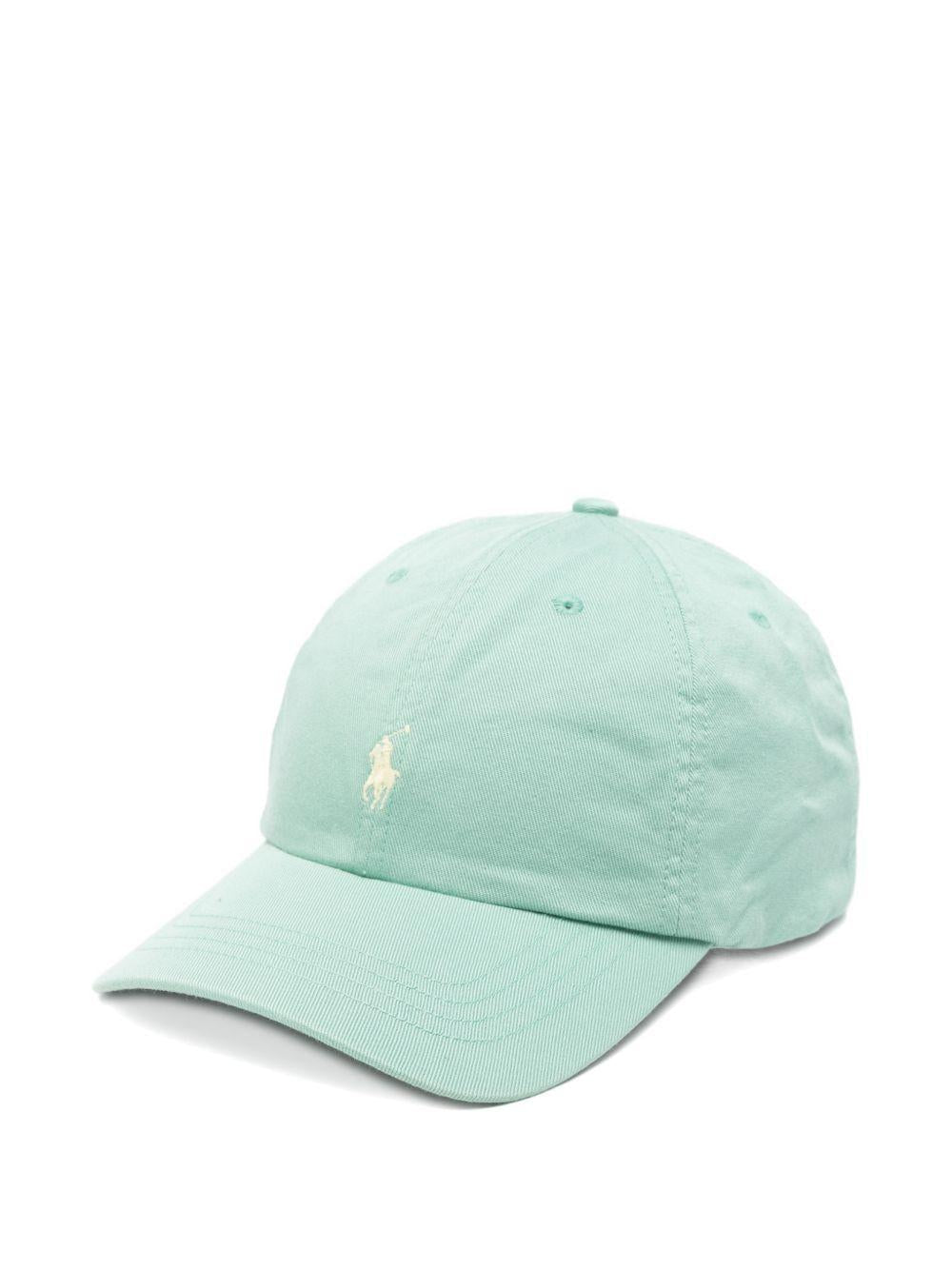 Cappello da baseball per bambino Polo Ralph Lauren Kids verde con motivo Polo Pony - Rubino Kids