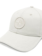 Cappello da baseball per bambino Stone Island Junior grigio con applicazione - Rubino Kids
