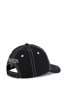 Cappello da baseball per bambino The Marc Jacobs Kids nero con logo ricamato sul davanti - Rubino Kids