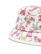Cappello Lajik per neonata Louise Misha Kids bianco con stampa a fiori - Rubino Kids