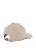 Cappello per bambini Kenzo Kids beige con ricamo Tiger - Rubino Kids