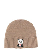 Cappello per bambini MC2 Saint Barth Kids x Trudi beige con ricamo Panda - Rubino Kids
