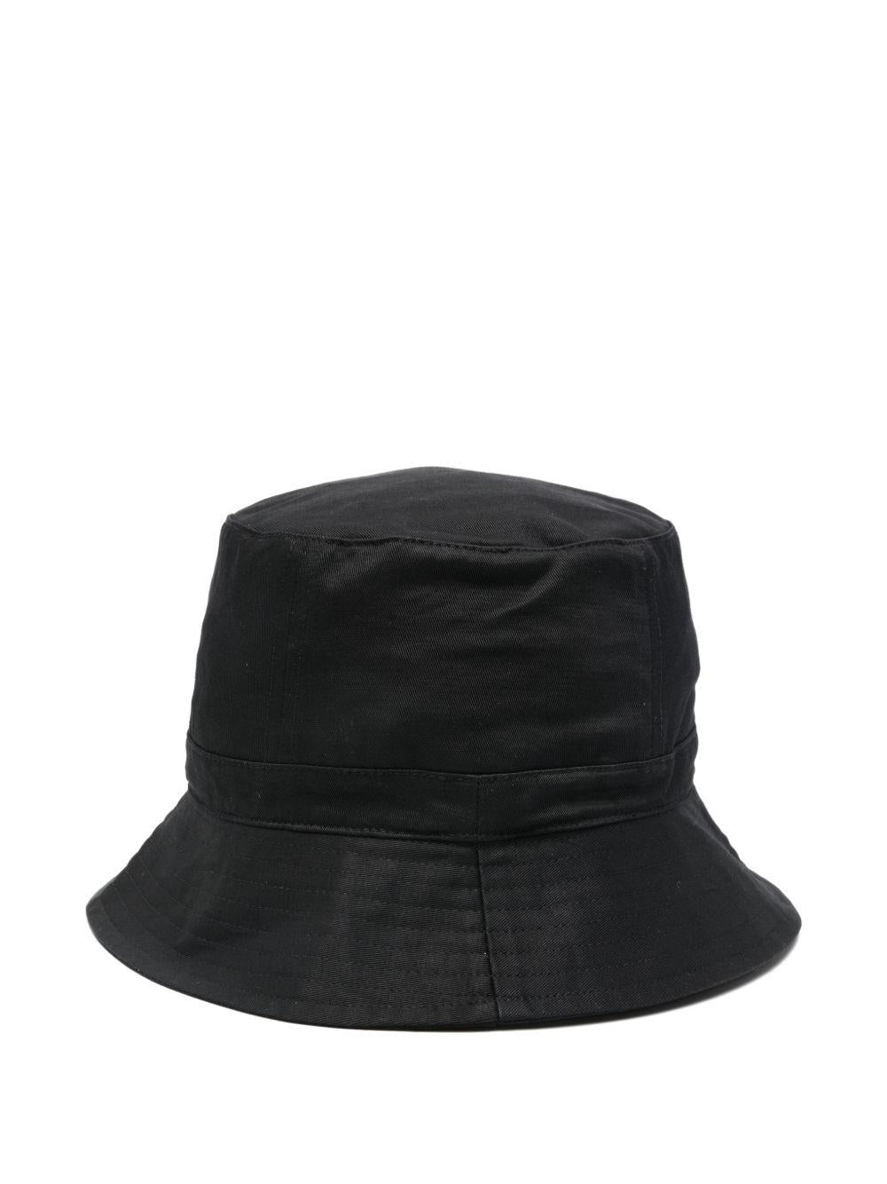 Cappello per bambino C.P. Company Kids nero a bucket - Rubino Kids