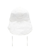 Cappello per bambino Kenzo Kids bianco con ricamo Tiger - Rubino Kids