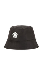 Cappello per bambino Kenzo Kids nero con dettaglio logo - Rubino Kids