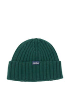 Cappello per bambino MC2 Saint Barth Kids x Peanuts Wengen Jr. verde a coste - Rubino Kids