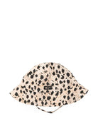Cappello per neonata Elisabetta Franchi La Mia Bambina beige chiaro con motivo grafico - Rubino Kids
