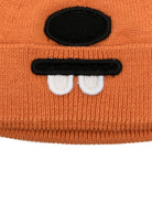 Cappello per neonati Stella McCartney Kids arancione lavorato a maglia con dettagli sulle orecchie - Rubino Kids