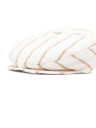 Cappello per neonato Colorichiari bianco con design a righe - Rubino Kids