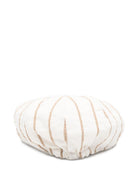 Cappello per neonato Colorichiari bianco con design a righe - Rubino Kids