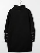 Cappotto per bambina Herno Kids nero con design imbottito - Rubino Kids