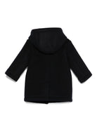 Cappotto per neonato Emporio Armani Kids blu navy con cappuccio - Rubino Kids
