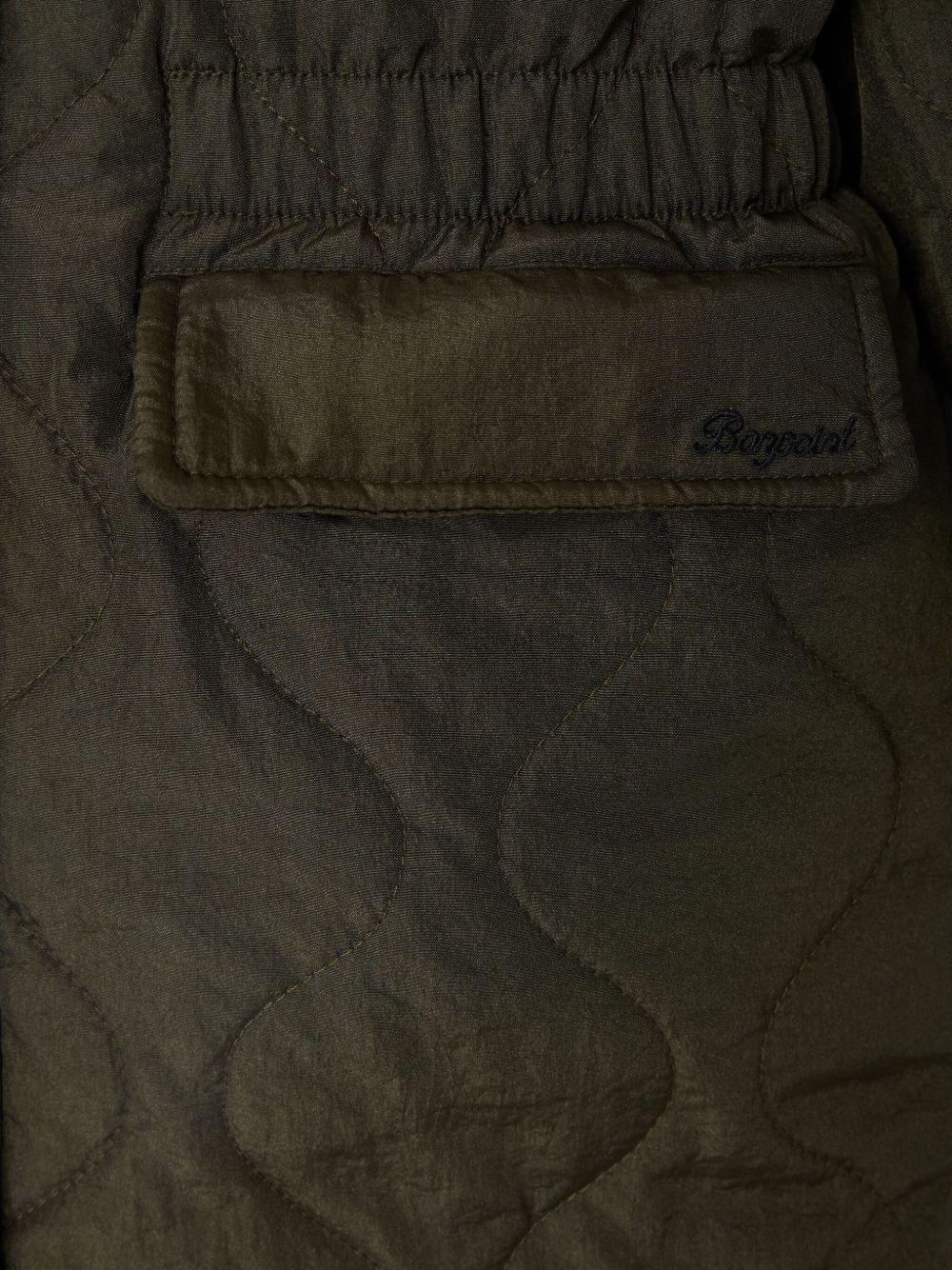Cappotto trapuntato per bambina Bonpoint beige reversibile - Rubino Kids