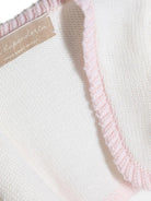 Cardigan crop per neonata La Stupenderia bianco con ruches - Rubino Kids