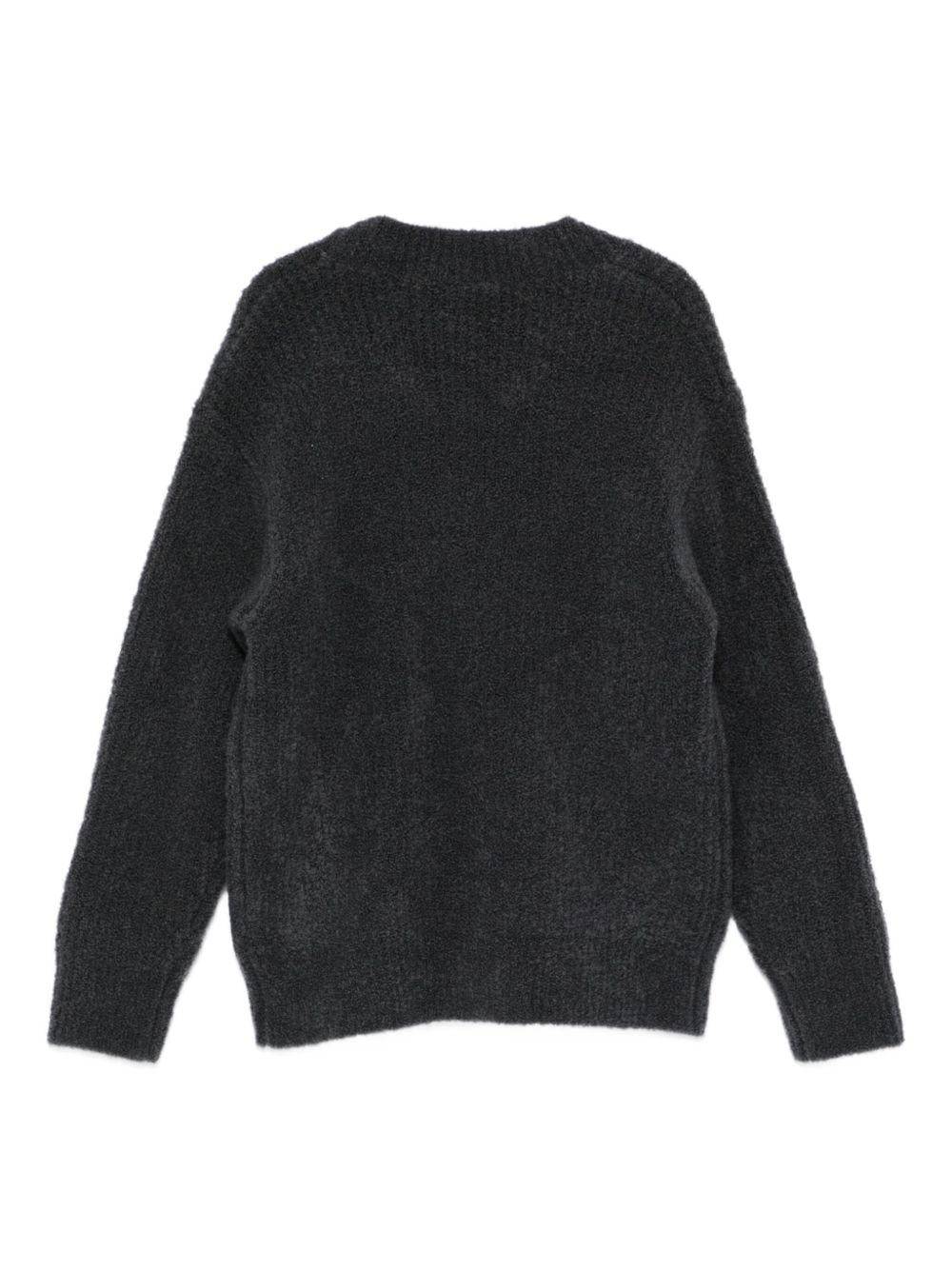 Cardigan per bambino Paolo Pecora Kids grigio con bottoni - Rubino Kids