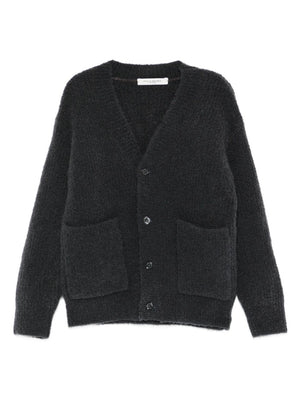 Paolo Pecora Kids grey cardigan with buttons for children