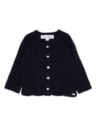 Cardigan per neonata Tartine Et Chocolat blu con maniche lunghe - Rubino Kids