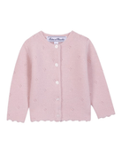 Cardigan per neonata Tartine Et Chocolat rosa con bottoni sul davanti - Rubino Kids