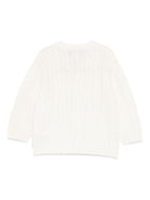 Cardigan per neonata Tartine Et Chocolate bianco con chiusura frontale con bottoni - Rubino Kids