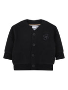 Cardigan per neonato BOSS Kidswear nero con bottoni - Rubino Kids