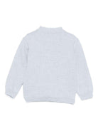 Cardigan per neonato Jesurum Baby azzurro con due tasche applicate sul davanti - Rubino Kids