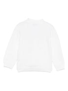Cardigan per neonato Jesurum Baby bianco con due tasche applicate sul davanti - Rubino Kids