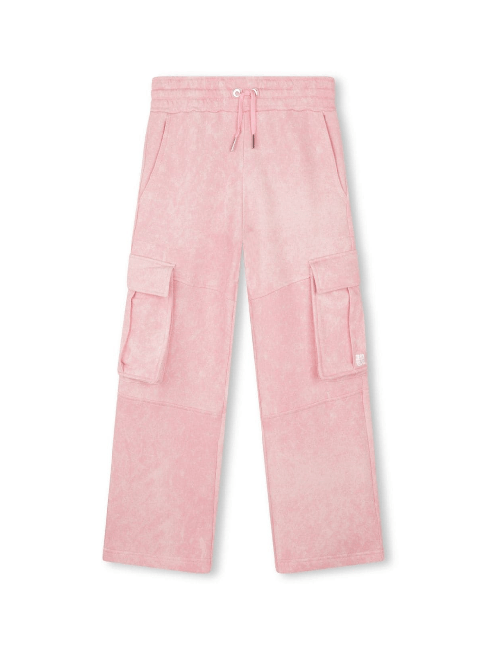Cargo per bambina Givenchy Kids rosa con stampa 4G e tasche laterali - Rubino Kids