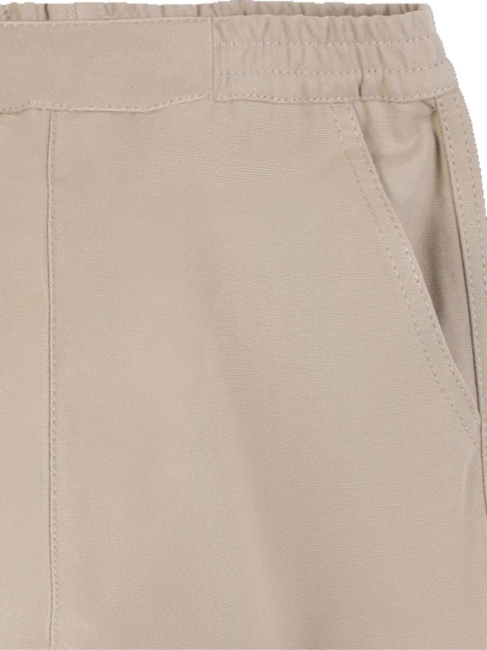Cargo per bambino Kenzo Kids beige con tasche cargo laterali - Rubino Kids
