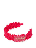 Cerchietto per bambina Mi Mi Sol fucsia con dettaglio ruches - Rubino Kids