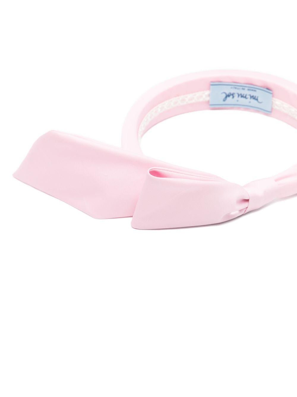 Cerchietto per bambina Mi Mi Sol rosa con dettaglio fiocco - Rubino Kids