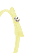 Cerchietto per bambina Monnalisa giallo con fiocco - Rubino Kids