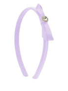 Cerchietto per bambina Monnalisa lilla con fiocco - Rubino Kids