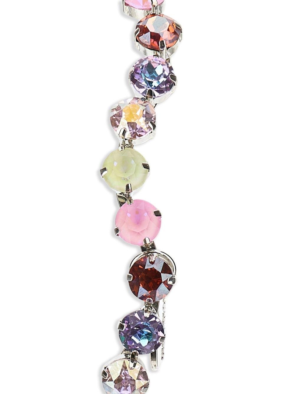 Cerchietto per bambina Monnalisa multicolore con strass - Rubino Kids