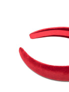 Cerchietto per capelli per bambina Bonpoint rosso con dettaglio logo - Rubino Kids