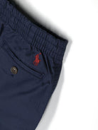 Chino per bambino POLO RALPH LAUREN KIDS blu elasticizzati - Rubino Kids