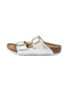 Ciabatte per bambina Birkenstock Kids Arizona bianco con doppia chiusura con fibbia - Rubino Kids