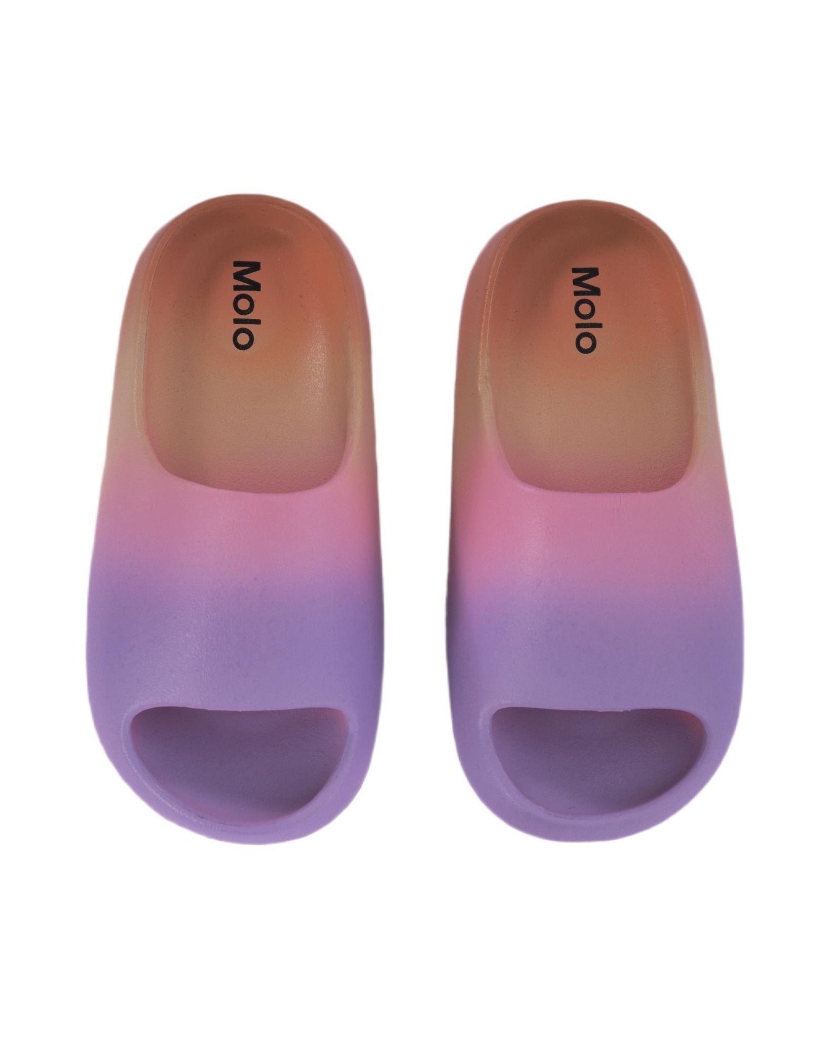 Ciabatte per bambina Molo Zion rosa con effetto sfumato - Rubino Kids