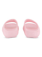 Ciabatte per bambina The Marc Jacobs Kids rosa con logo in rilievo - Rubino Kids