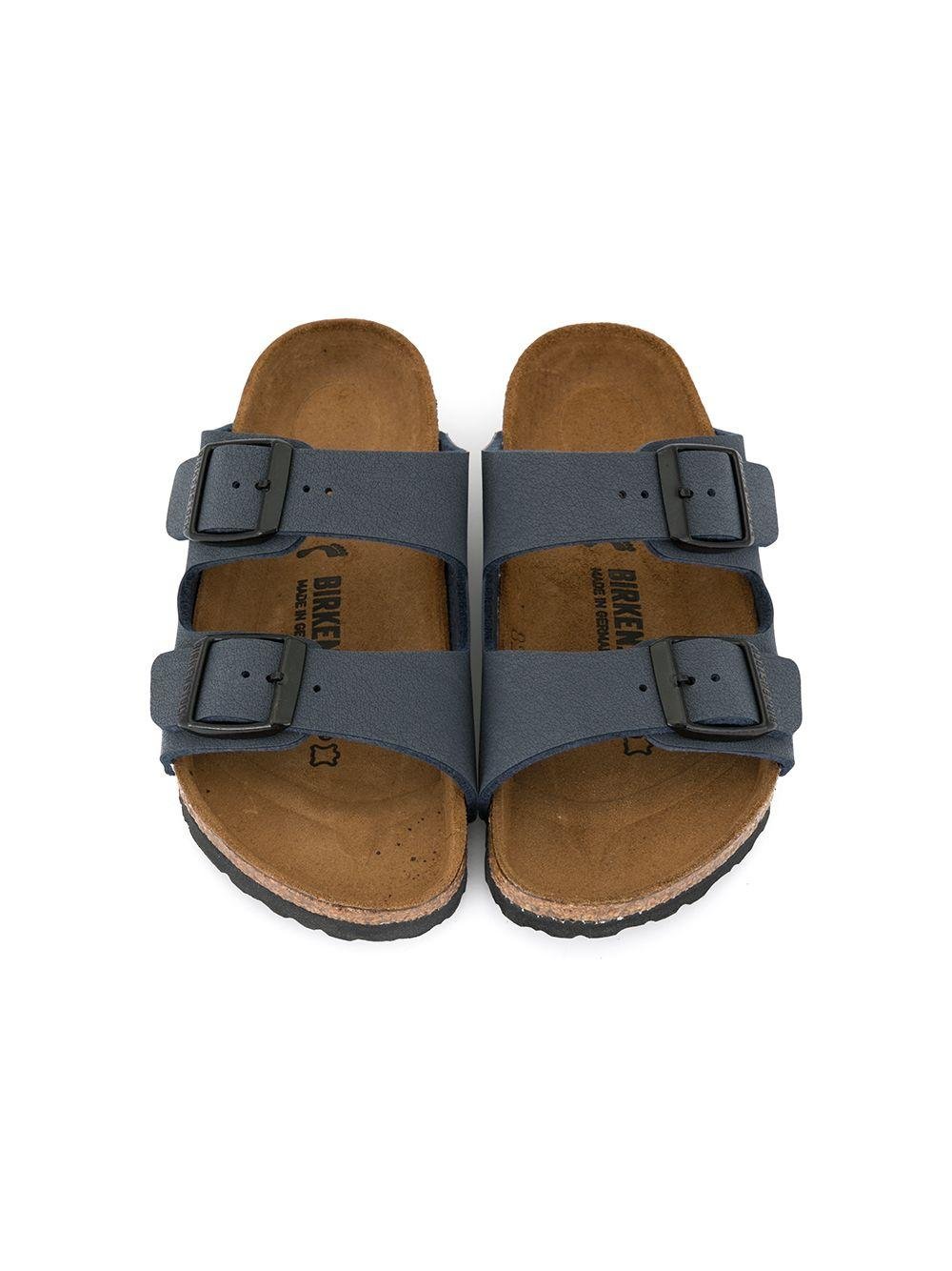 Ciabatte per bambini Birkenstock Kids Arizona blu con fibbia - Rubino Kids