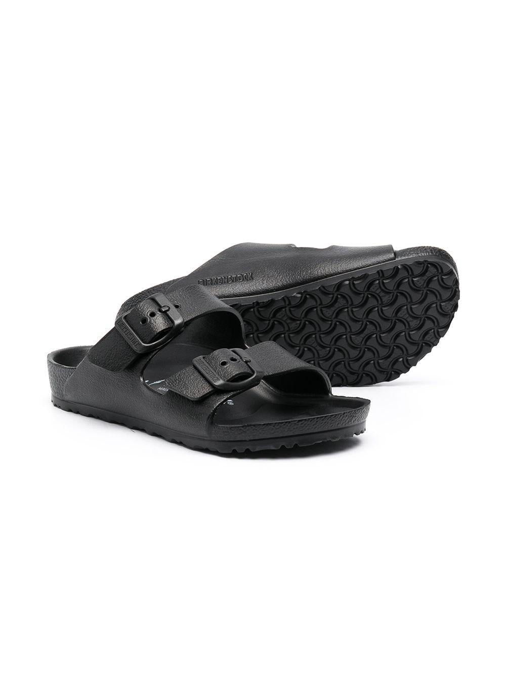 Ciabatte per bambino Birkenstock Kids Arizona Eva nero con fibbia - Rubino Kids
