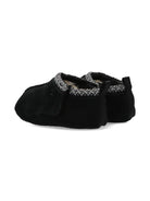 Ciabatte per neonati UGG Kids nere con punta tonda - Rubino Kids