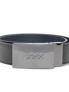 Cintura per bambino Boss Kids nera reversibile - Rubino Kids