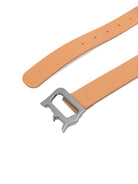 Cintura per bambino DONDUP Kids marrone con fibbia con logo - Rubino Kids